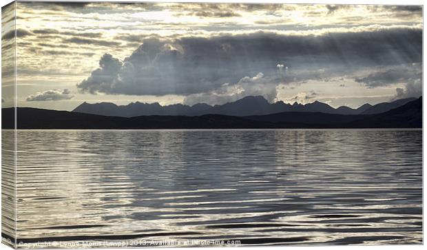 Over The Sea To Skye Canvas Print by Lynne Morris (Lswpp)