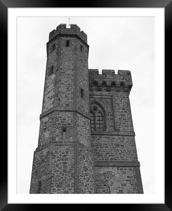 Leigh Hill Tower Framed Mounted Print by Colin Richards