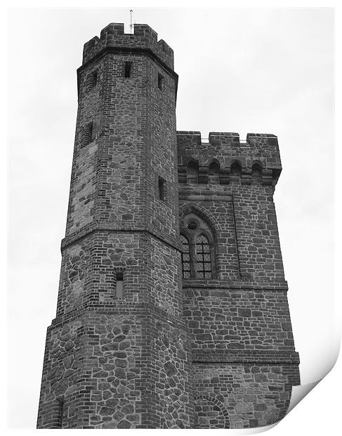 Leigh Hill Tower Print by Colin Richards