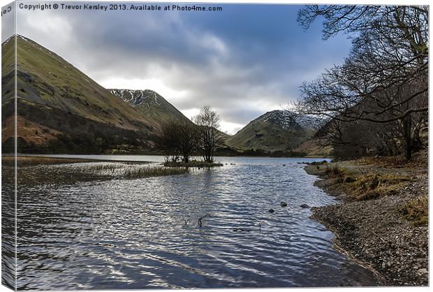 Brothers Water Lake District Canvas Print by Trevor Kersley RIP