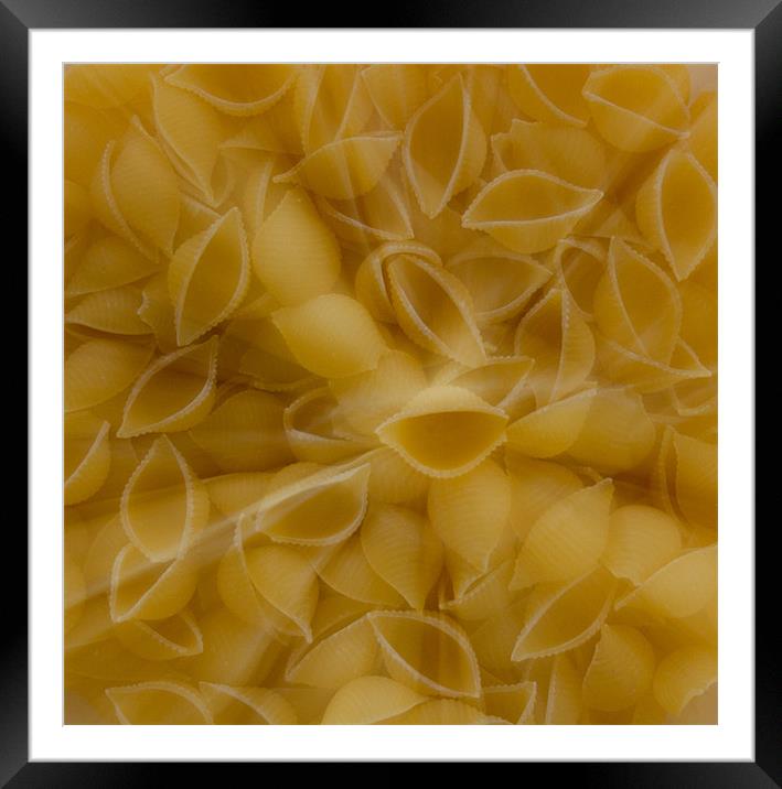 Pasta Framed Mounted Print by David Pacey