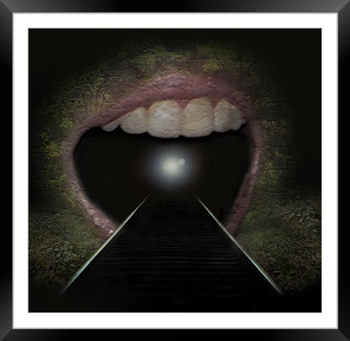 Mouth of the Tunnel Framed Mounted Print by Steve Marriott