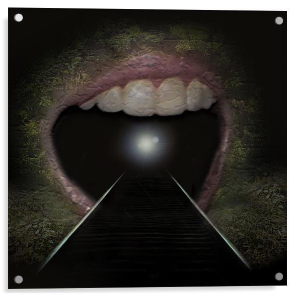 Mouth of the Tunnel Acrylic by Steve Marriott