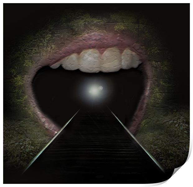 Mouth of the Tunnel Print by Steve Marriott