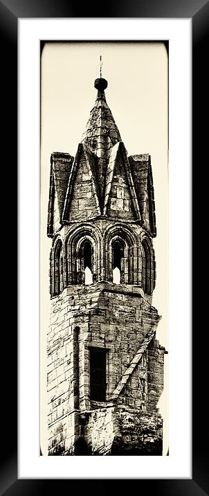 St Andrews Tower Framed Mounted Print by Fraser Hetherington