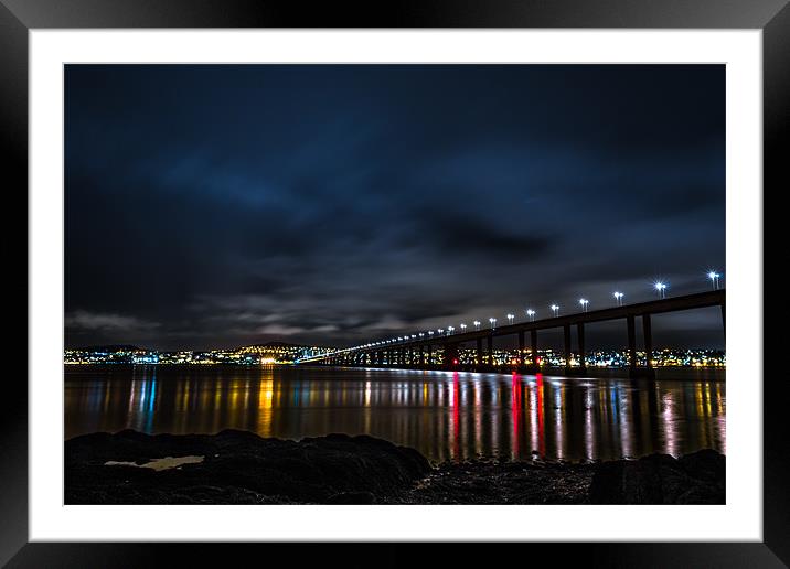 Tay Bridge, Dundee Framed Mounted Print by Brian Wilson
