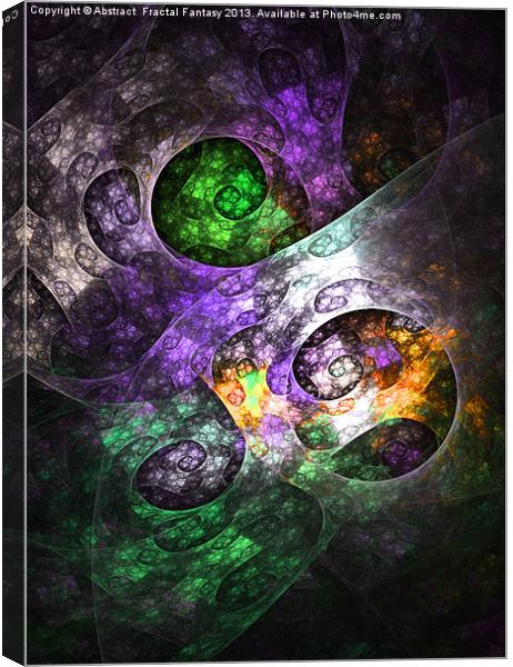 Abstract 57 Canvas Print by Abstract  Fractal Fantasy