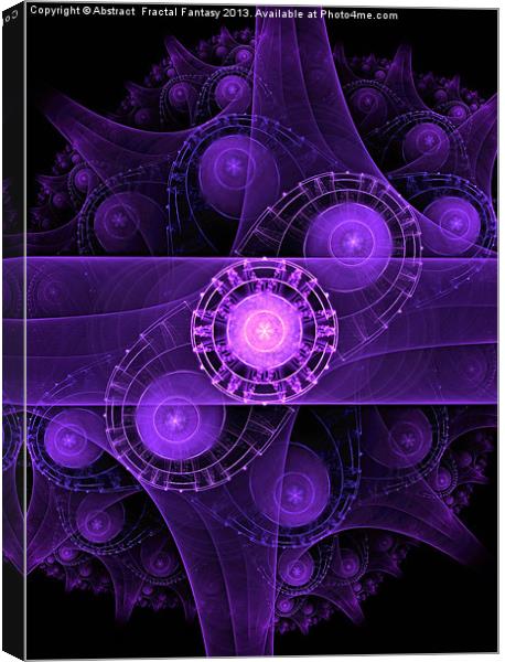Abstract 130 Canvas Print by Abstract  Fractal Fantasy