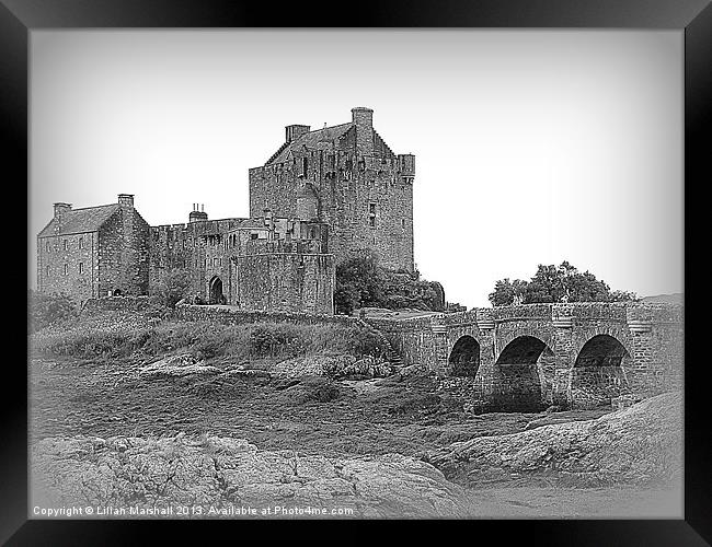Eilean Donan Castle. Framed Print by Lilian Marshall