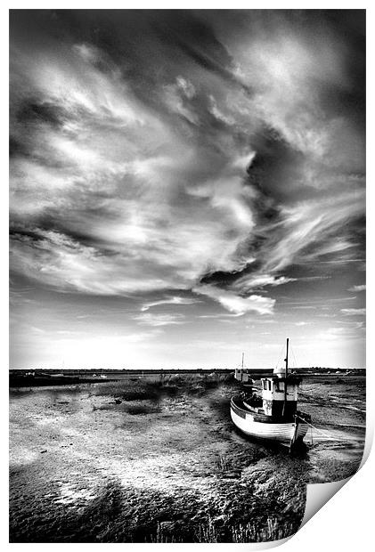 Fishermans Rest Print by Mike Sherman Photog
