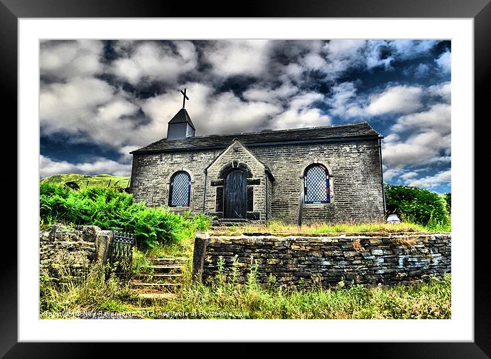 The chapel of St James Framed Mounted Print by Neil Ravenscroft