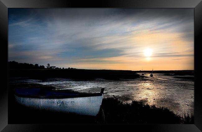Norfolk Sunset Framed Print by Mike Sherman Photog