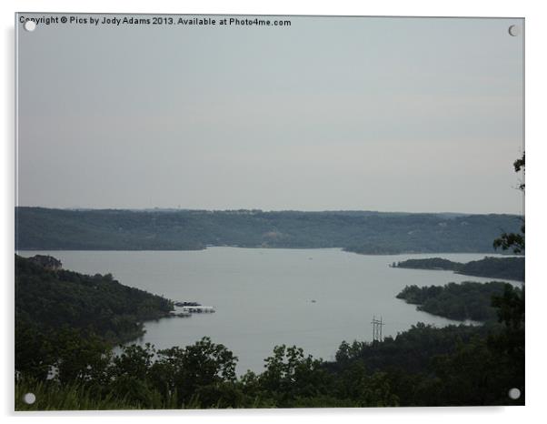 The Lake Acrylic by Pics by Jody Adams