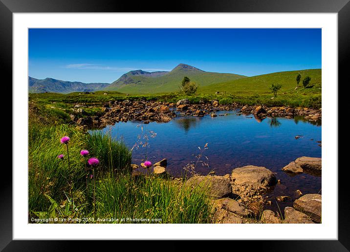 Take a paddle Framed Mounted Print by Ian Purdy