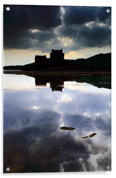 Eilean Donan Castle Acrylic by Grant Glendinning