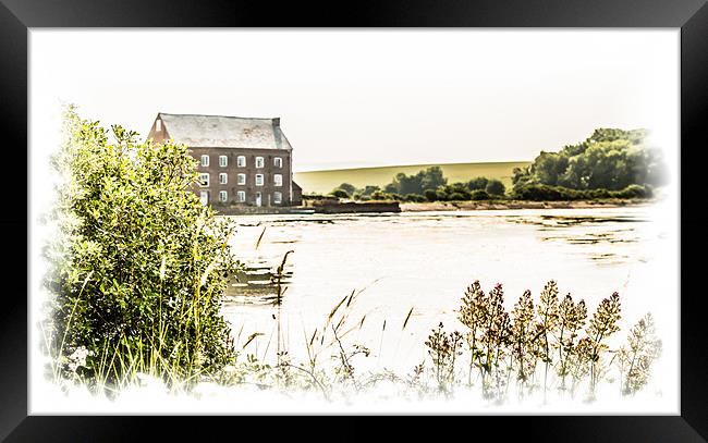 The Old Tide Mill on the Creek. Framed Print by Ian Johnston  LRPS