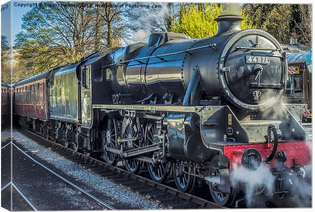 The Age of Steam Canvas Print by Trevor Kersley RIP
