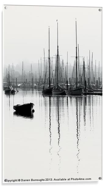 Tall Ships Acrylic by Darren Burroughs