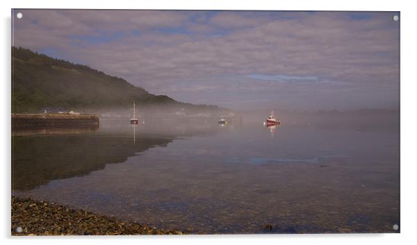 Craignure mist Acrylic by Ben Monaghan