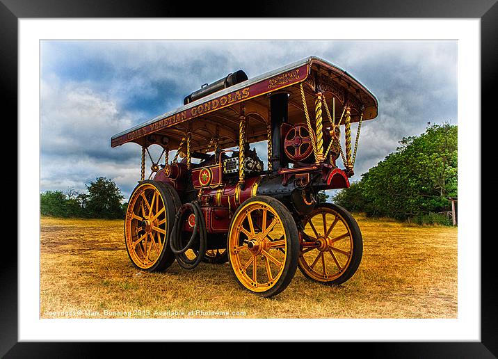 The age of steam power Framed Mounted Print by Mark Bunning