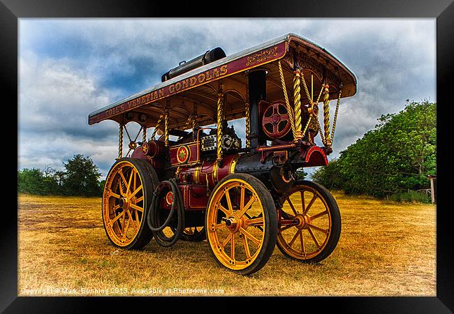 The age of steam power Framed Print by Mark Bunning