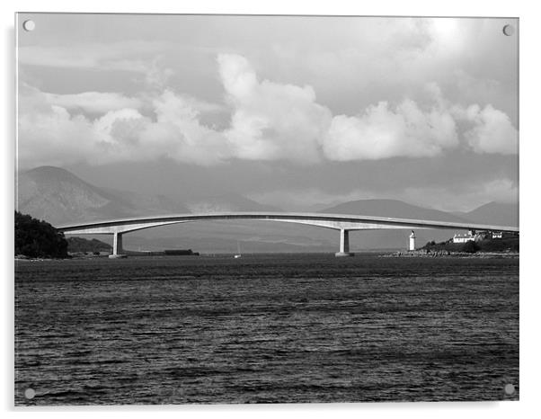 Bridge to Sky Acrylic by Susan Mundell