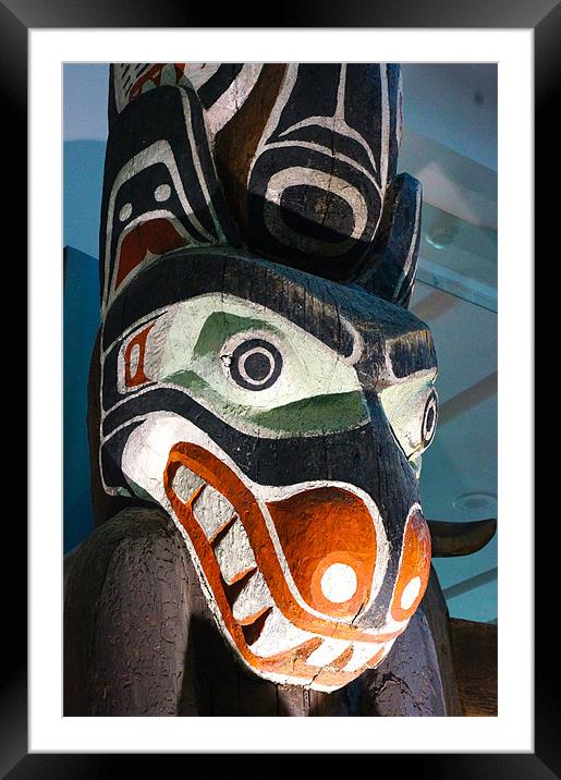 Totem II Framed Mounted Print by David Davies