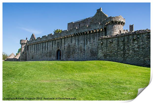 Craigmillar Castle Print by Keith Thorburn EFIAP/b