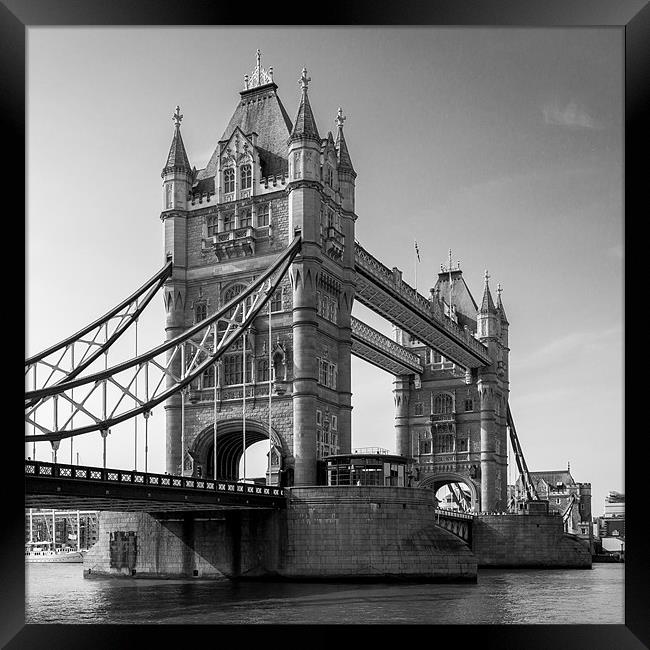 Tower Bridge, London Framed Print by Nick Hillman