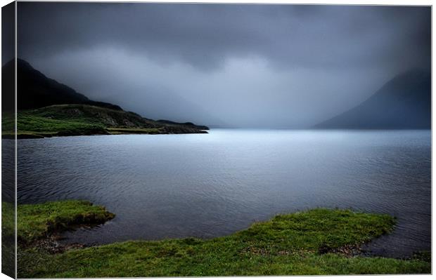 Wast Water mists Canvas Print by Robert Fielding