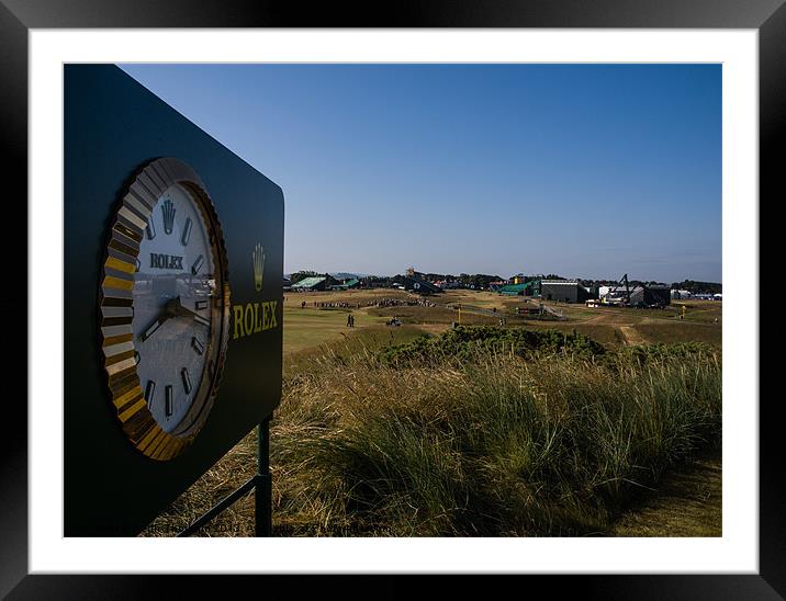 Muirfield Golf Club Framed Mounted Print by Keith Thorburn EFIAP/b