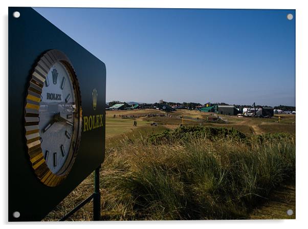 Muirfield Golf Club Acrylic by Keith Thorburn EFIAP/b