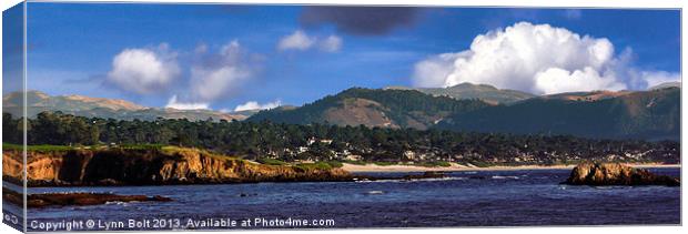 Monterey Bay California Canvas Print by Lynn Bolt