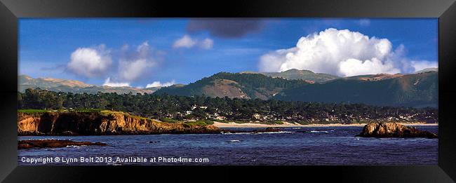 Monterey Bay California Framed Print by Lynn Bolt