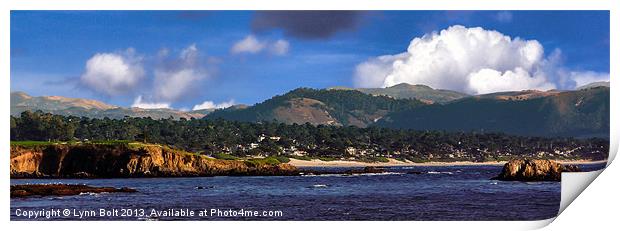 Monterey Bay California Print by Lynn Bolt
