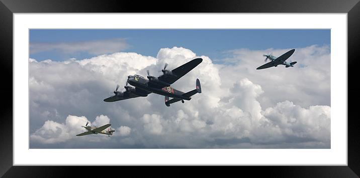 The Royal Air Force Battle of Britain Memorial Fli Framed Mounted Print by Tony Bates