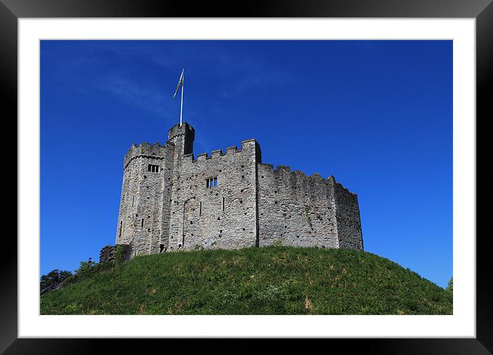 Cardiff Castle Framed Mounted Print by Hayley Dew
