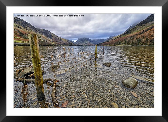 Beautiful Buttermere Framed Mounted Print by Jason Connolly