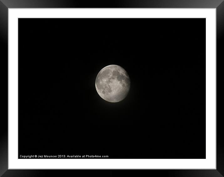 Dark and Moody Framed Mounted Print by Jez Mouncer