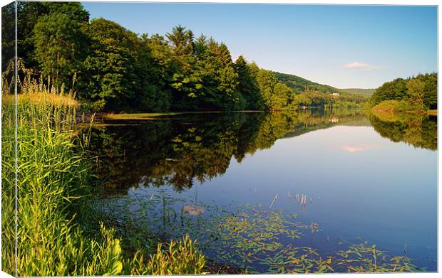 More Hall Reservoir, Peak District near Sheffield Canvas Print by Darren Galpin