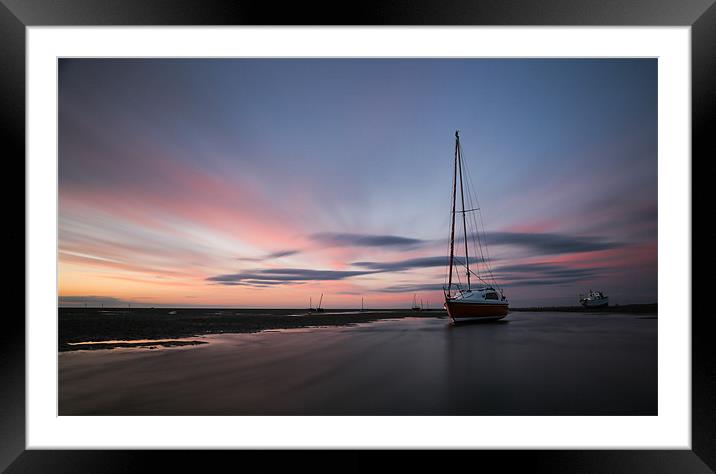 What Floats Your Boat Framed Mounted Print by Jed Pearson