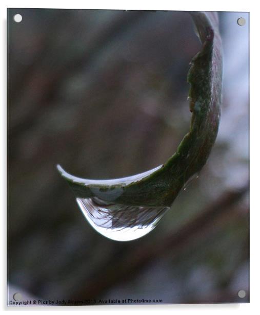 Raindrop Acrylic by Pics by Jody Adams