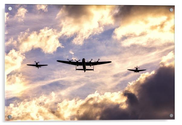 Battle of Britain Memorial Flight Acrylic by Northeast Images