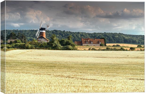 Weybourne Mill Canvas Print by Stephen Mole