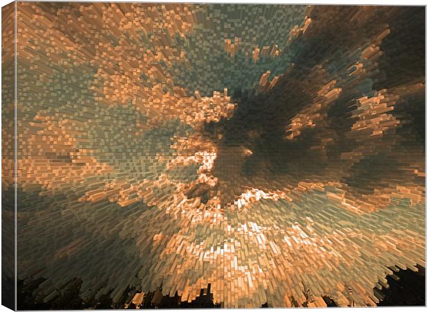 Sky in Abstract Canvas Print by Robert Gipson