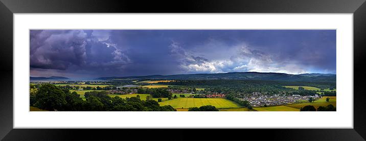 Thunderstorm over Beauly Framed Mounted Print by Macrae Images