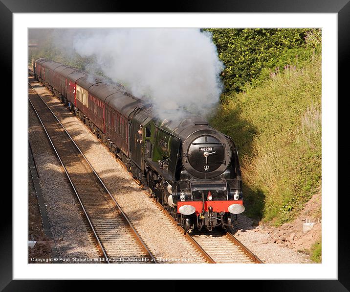 Cumbrian Express Framed Mounted Print by Paul Scoullar