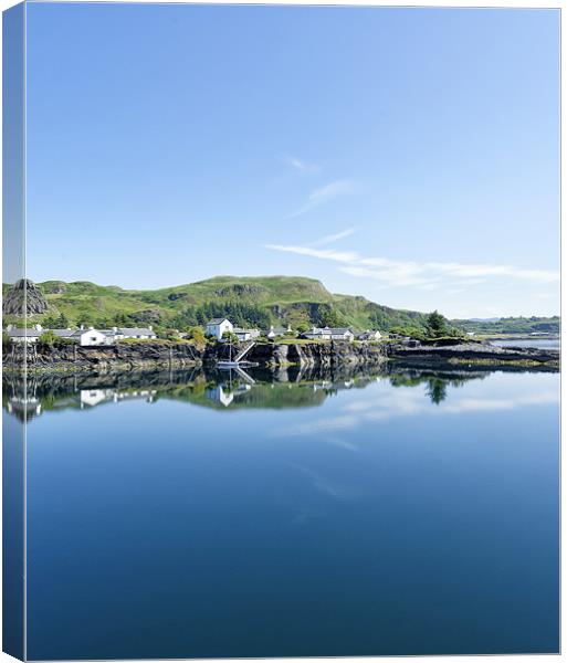 Tranquil Harbour Canvas Print by Fraser Hetherington