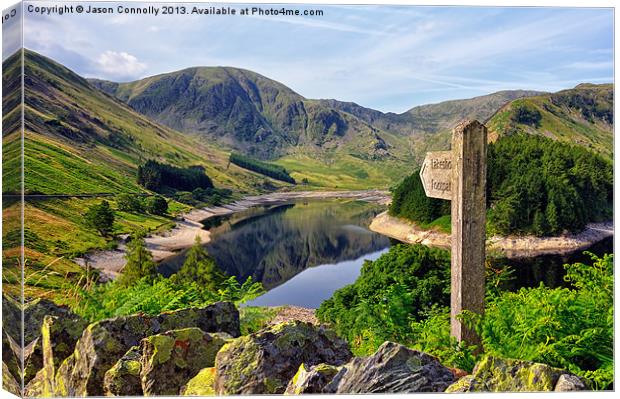 Haweswater, Cumbria Canvas Print by Jason Connolly