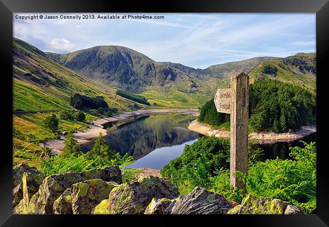 Haweswater, Cumbria Framed Print by Jason Connolly